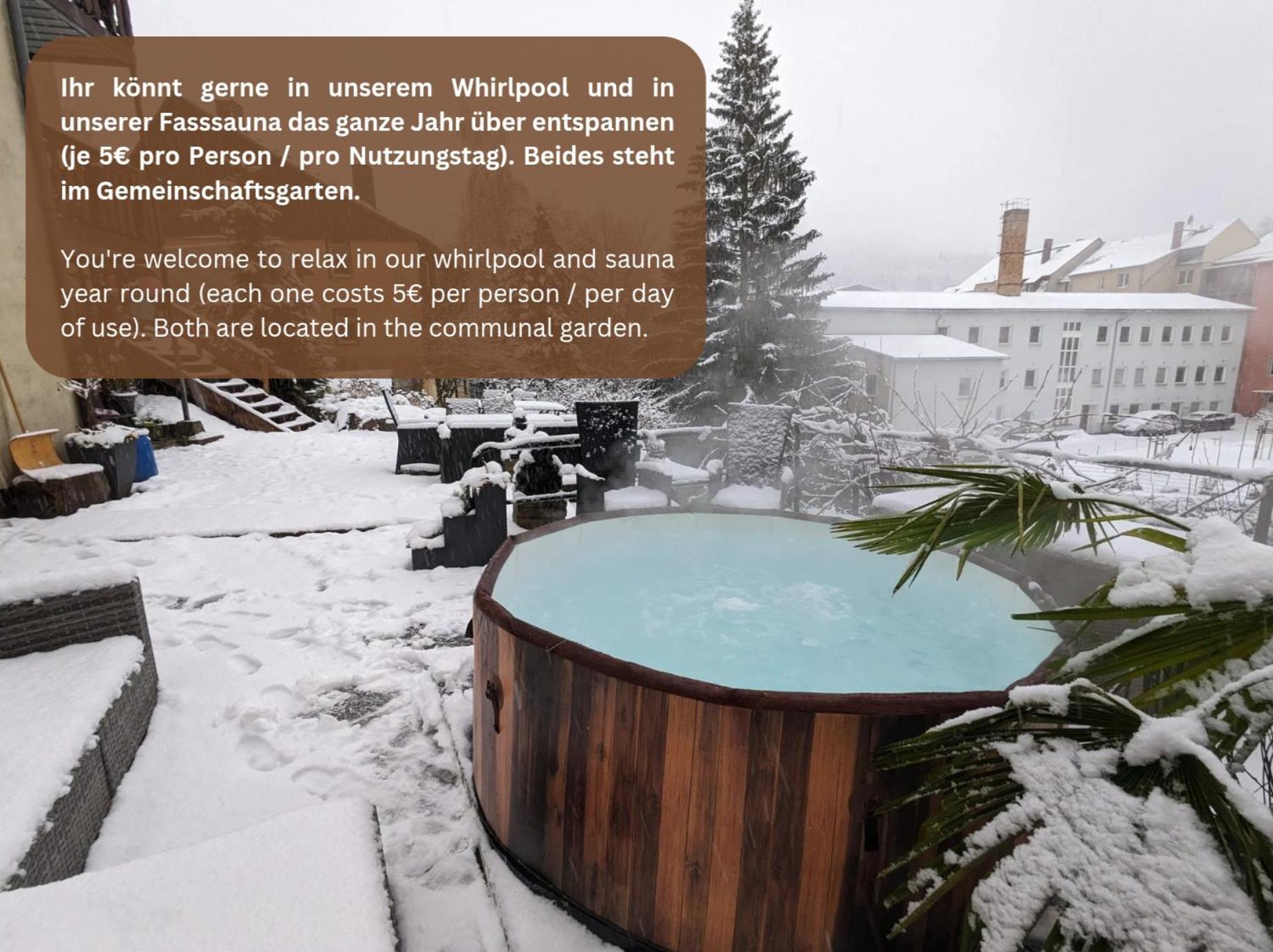 F1 - Urlaubsmagie - Helle Mit Sauna & Pool & Whirlpool Sebnitz
